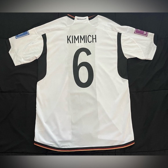 adidas Other - Kimmich #6 Germany 2022 World Cup Home Jersey White S-L